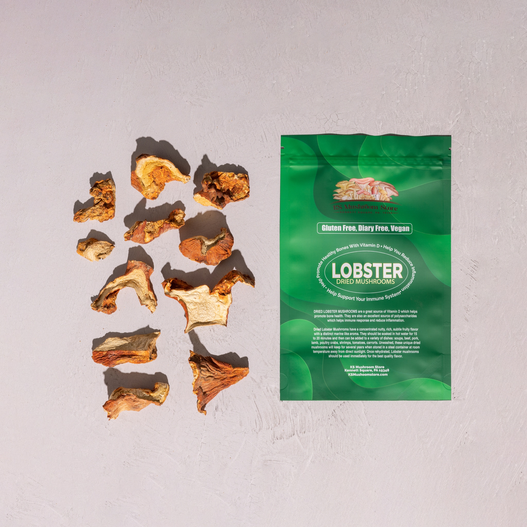 Lobster Dried Mushrooms KS Mushroom Store